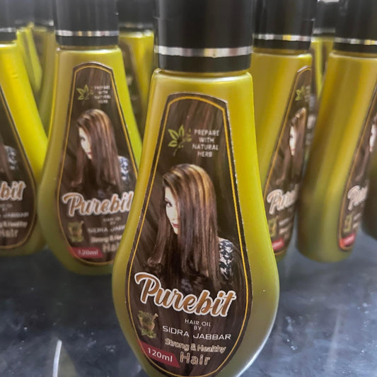 purebit hair oil by sidra Jabbar